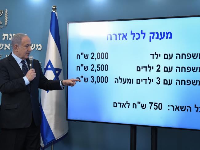 Правительство утвердило программу единоразовой дотации для каждого гражданина Израиля