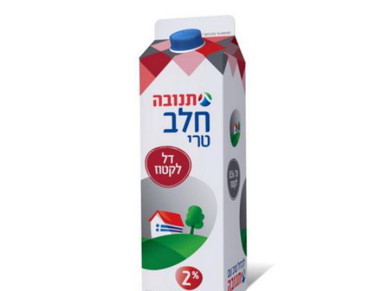 Новинка от «Тнувы»: впервые в молочном отделе – свежее молоко «Халав тари» 2%