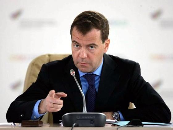 На странице Медведева  «ВКонтакте» было объявлено о  «походе на Грузию».