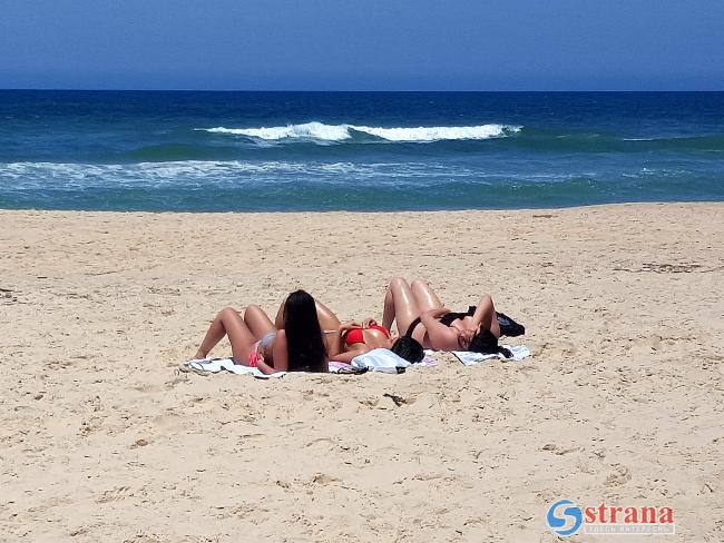 Пляж Ницаним закрыт для купания из-за стоков из сектора Газы