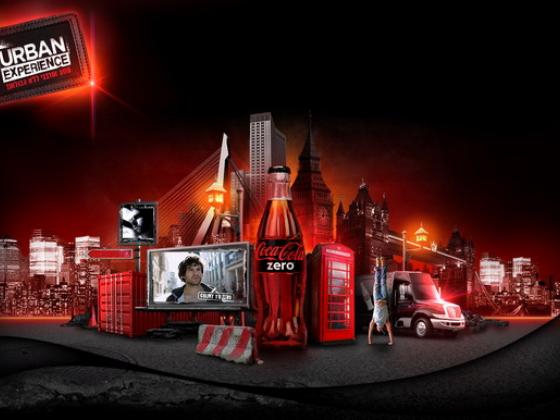 Coca-Cola Zero объявляет о первом в своем роде международном проекте: Urban Experience