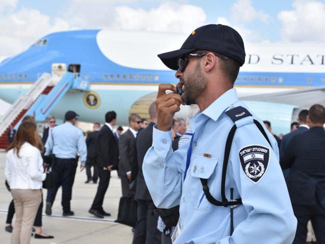 Фото: операция «Синий щит-2». Полиция готовится к визиту вице-президента США