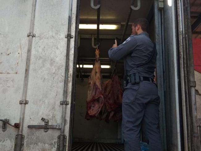 Предотвращена поставка в Израиль 700 кг порченого мяса из Калькилии