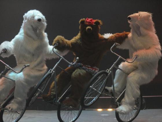 «Ехали медведи на велосипеде…» – шоу AMERICANO в Израиле