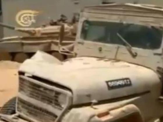 Сирийская армия захватила джип ЦАХАЛа