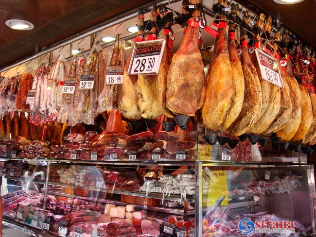 Тель-Авив: Минздрав уничтожил 38 кг свежей итальянской ветчины из магазина деликатесов