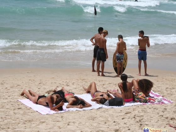 В Израиле установилась очень жаркая погода