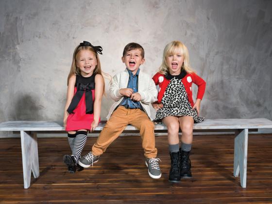 Маленькие модники наряжаются в Honigman Kids 