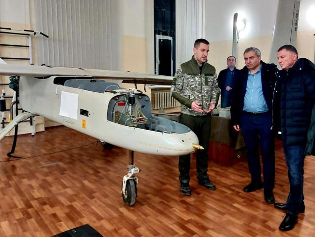 Элькин и Эдельштейн посетили лабораторию украинской разведки по изучению иранских беспилотников