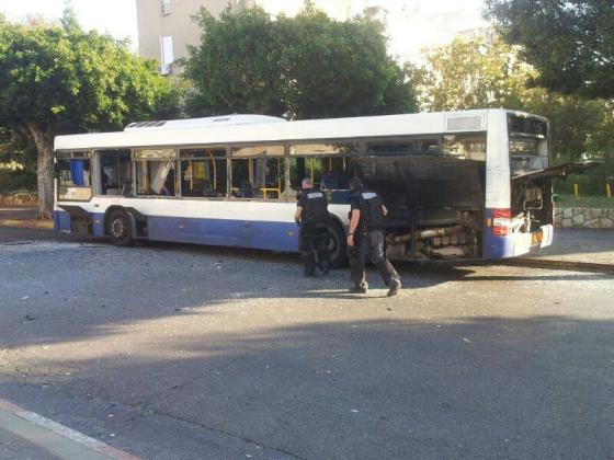 Взрыв в автобусе в Бат-Яме