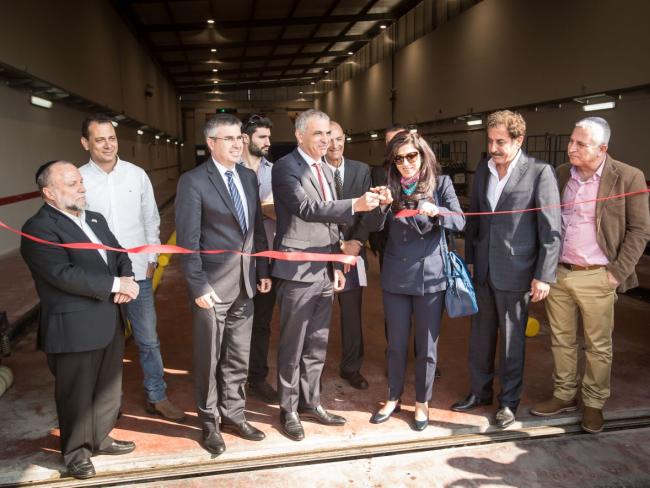 На КПП «Алленби» открыт новый современный контейнерный терминал