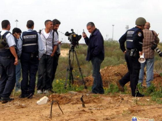 Палестинские террористы выпустили ракету 