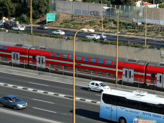 Количество пассажиров израильских поездов значительно возросло