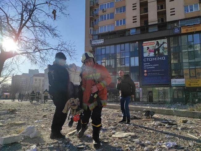 Бои за Киев, воздушная тревога в Одессе, Харькове и других городах