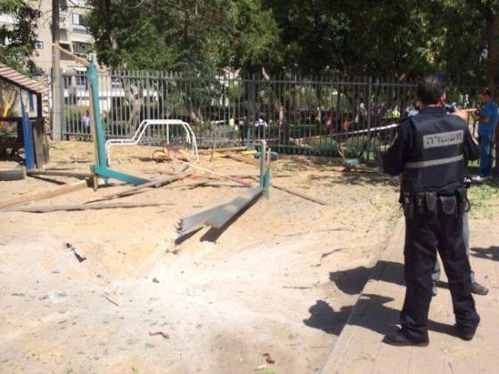 Ракета попала в детский сад в Ашдоде