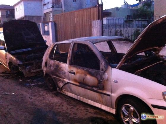 В Иерусалиме сгорели три автомобиля, не исключен поджог