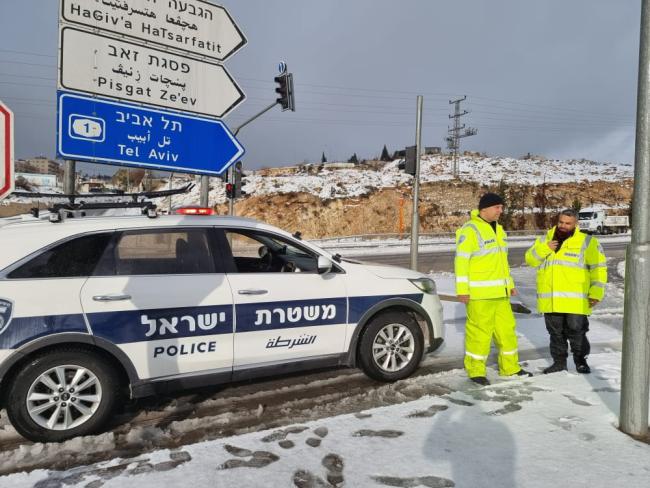Зимняя буря «Эльпис» в Израиле: снег в Иерусалиме и других горных районах страны