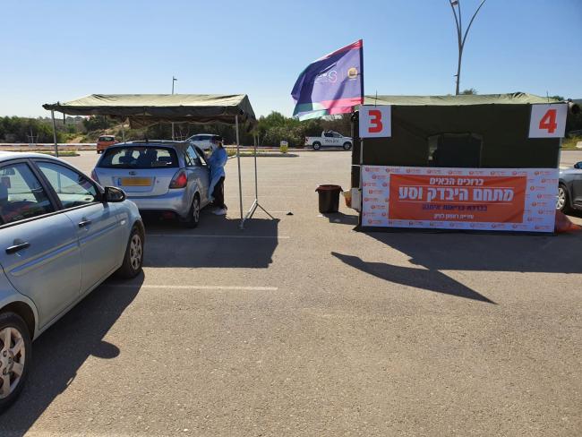 После локдауна: пять дней тестирования методом Drive-In и комплекс для проведения тестов в субботу