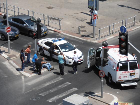 В Ришон ле-Ционе автомобиль насмерть сбил пешехода