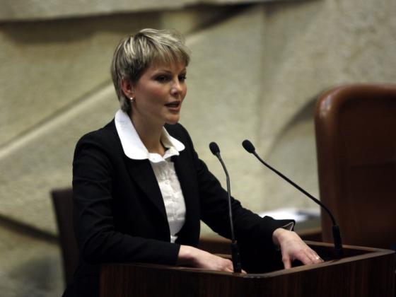 Анастасия  Михаэли требует запретить регистрацию антиизраильских 
