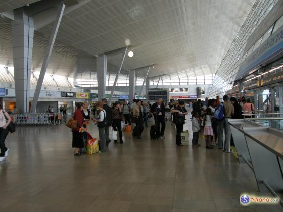 На праздники через аэропорт Бен-Гурион пройдут 1,7 миллиона человек