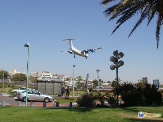 Воздушное пространство на юге Израиля закрыто для полетов