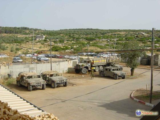 Палестинцы подожгли военную базу в Иерусалиме