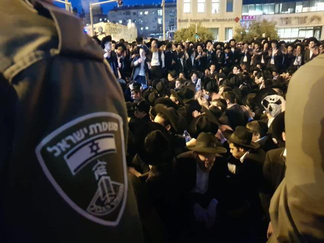 В Иерусалиме ультраортодоксы проводят акцию протеста против «осквернения субботы»