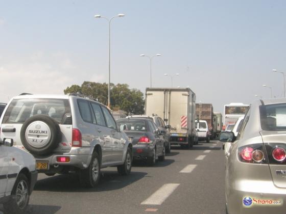 На магистралях Израиля образовались пробки