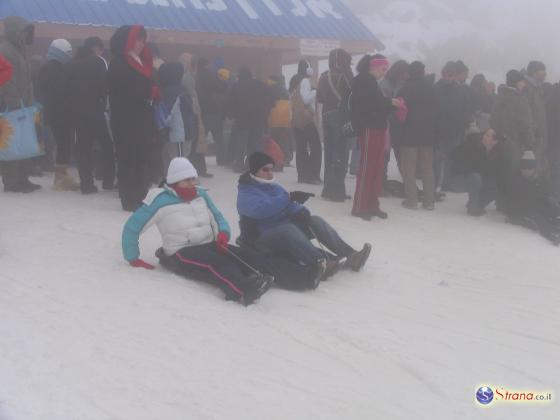 Лыжный курорт на Хермоне заполнен до отказа: туристов просят не приезжать