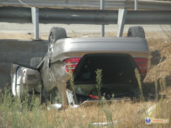 Возле Бейт-Эля перевернулся автомобиль: погибли четыре человека