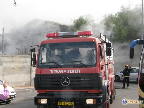 Пожар в Ашдоде, погибла 35-летняя женщина