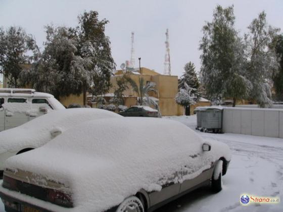 На этой неделе в Израиле ожидаются снегопады