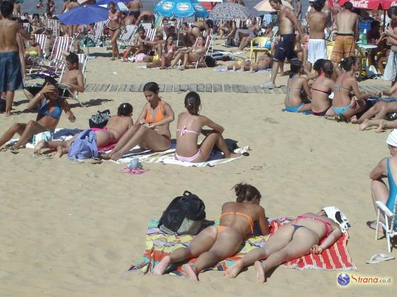 Из-за наплыва отдыхающих закрыты все пляжи Кинерета и Ришон ле-Циона