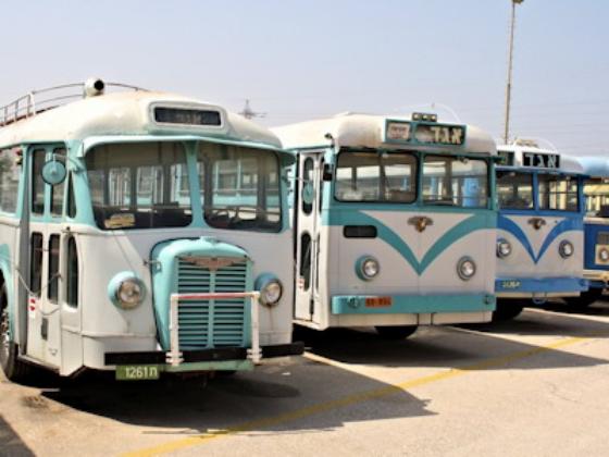 Почувствуйте себя пассажиром первого в истории Израиля автобуса бесплатно