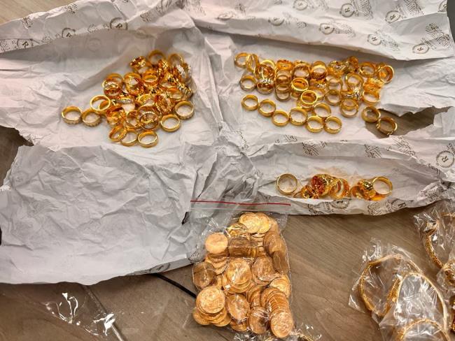 В  «Бен-Гурионе» пресечена контрабанда золотых изделий на миллионы шекелей