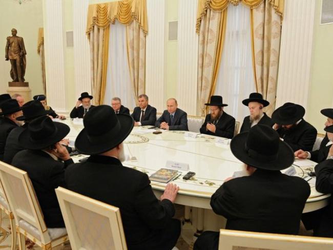 Путин попал в ТОП-100 лиц, положительно повлиявших на жизнь евреев в 2015 году