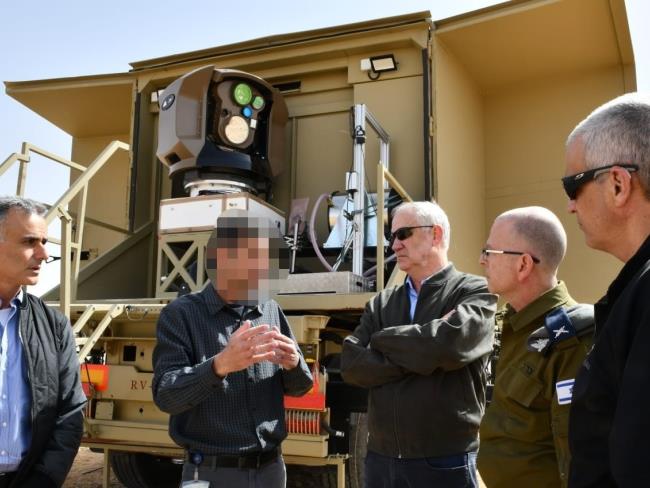 Израиль представил лазерную систему ПВО «Щит света»