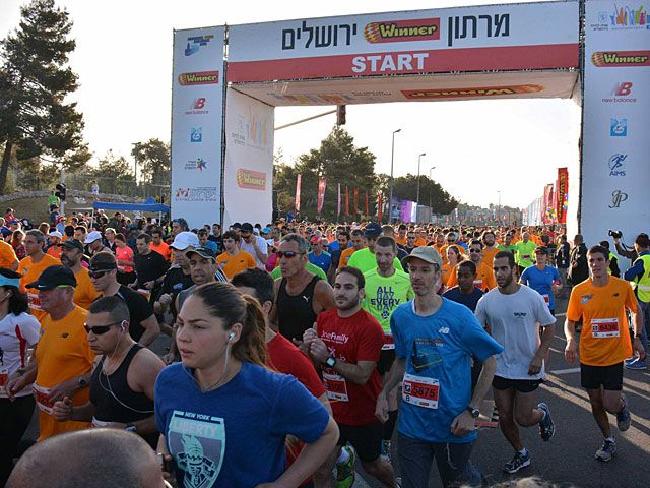 В Иерусалиме стартовал марафон: список перекрытых улиц