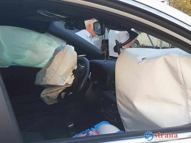 13-й канал: жительницу Иерусалима могла убить подушка безопасности в ее автомобиле