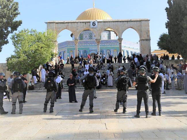 На Храмовой горе в Иерусалиме полиция пресекла попытку проведения мусульманами «марша победы»