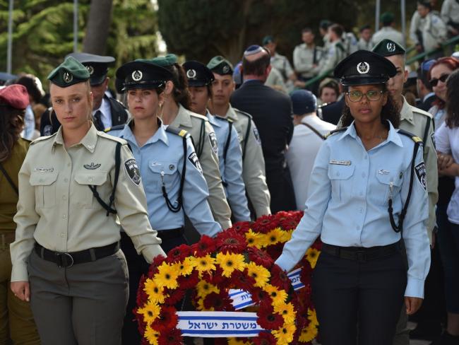 В Иерусалиме состоялась церемония памяти павших сотрудников полиции (ФОТО)