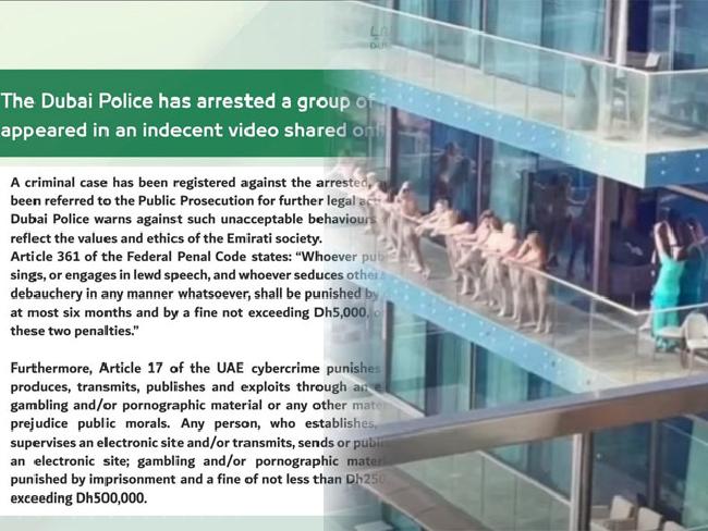 13 обнаженных женщин и один израильтянин на балконе в Дубае. Подробности скандала