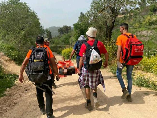 Во время похода к источникам возле Эвен-Сапир 12-летняя девочка получила тепловой удар