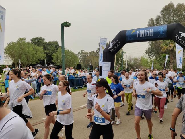 В Тель-Авиве прошел благотворительный забег Run for Ukraine