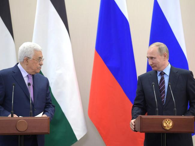 Путин и Аббас в Сочи: «Нельзя урегулировать палестино-израильский конфликт без России»