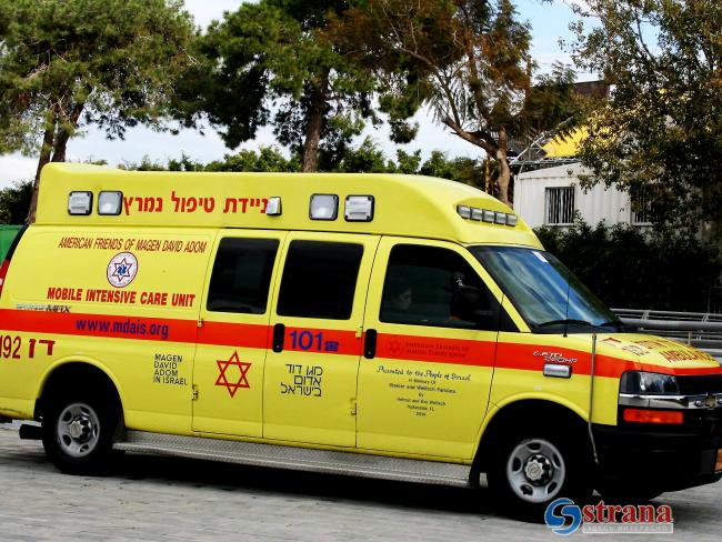 4-летний ребенок, долго находившийся в закрытой машине, доставлен в больницу  «Шаарей-цедек»