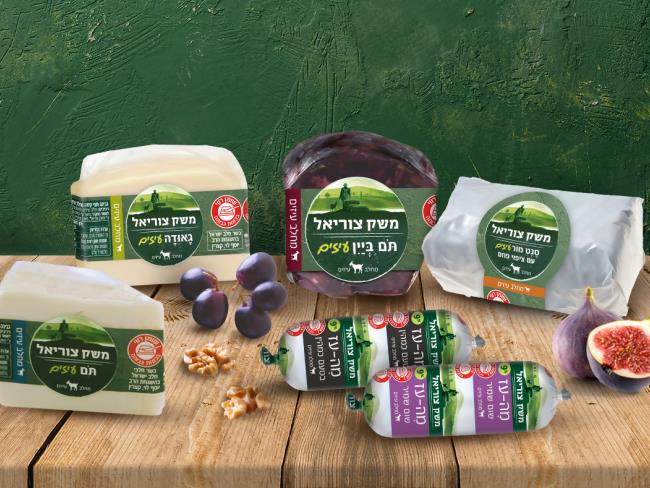 «Мешек Цуриэль» выпускает шесть новых видов козьего сыра специально к празднику Шавуот