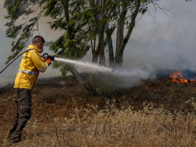 Горящий воздушный змей привел к пожару на границе с Газой