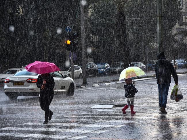 Прогноз погоды на 23 января: похолодание, дожди, шторм, снегопад на Хермоне